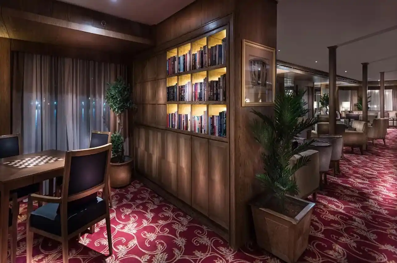 Lounge aboard the Steigenberger Regency Nile Cruise Nile cruise